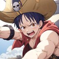 俺は海賊王になる！　ファンアート 6枚目