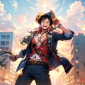 俺は海賊王になる！　ファンアート 4枚目