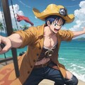俺は海賊王になる！　ファンアート 5枚目