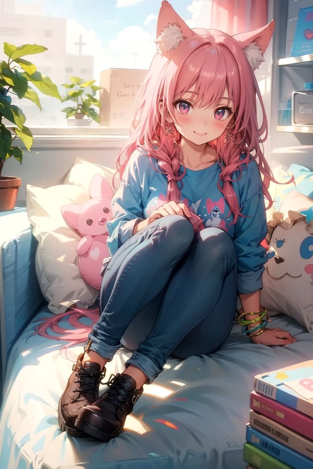 今日の狐耳娘