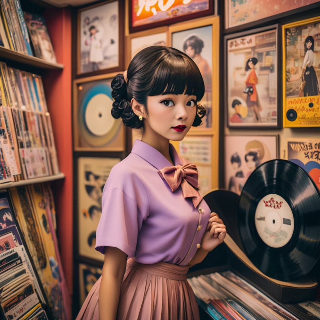 昭和レトロな女の子