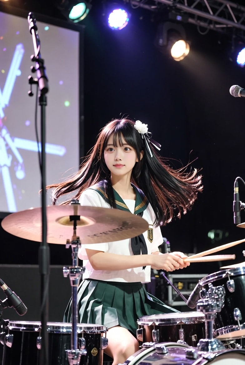 ドラム | の人気AIイラスト・グラビア