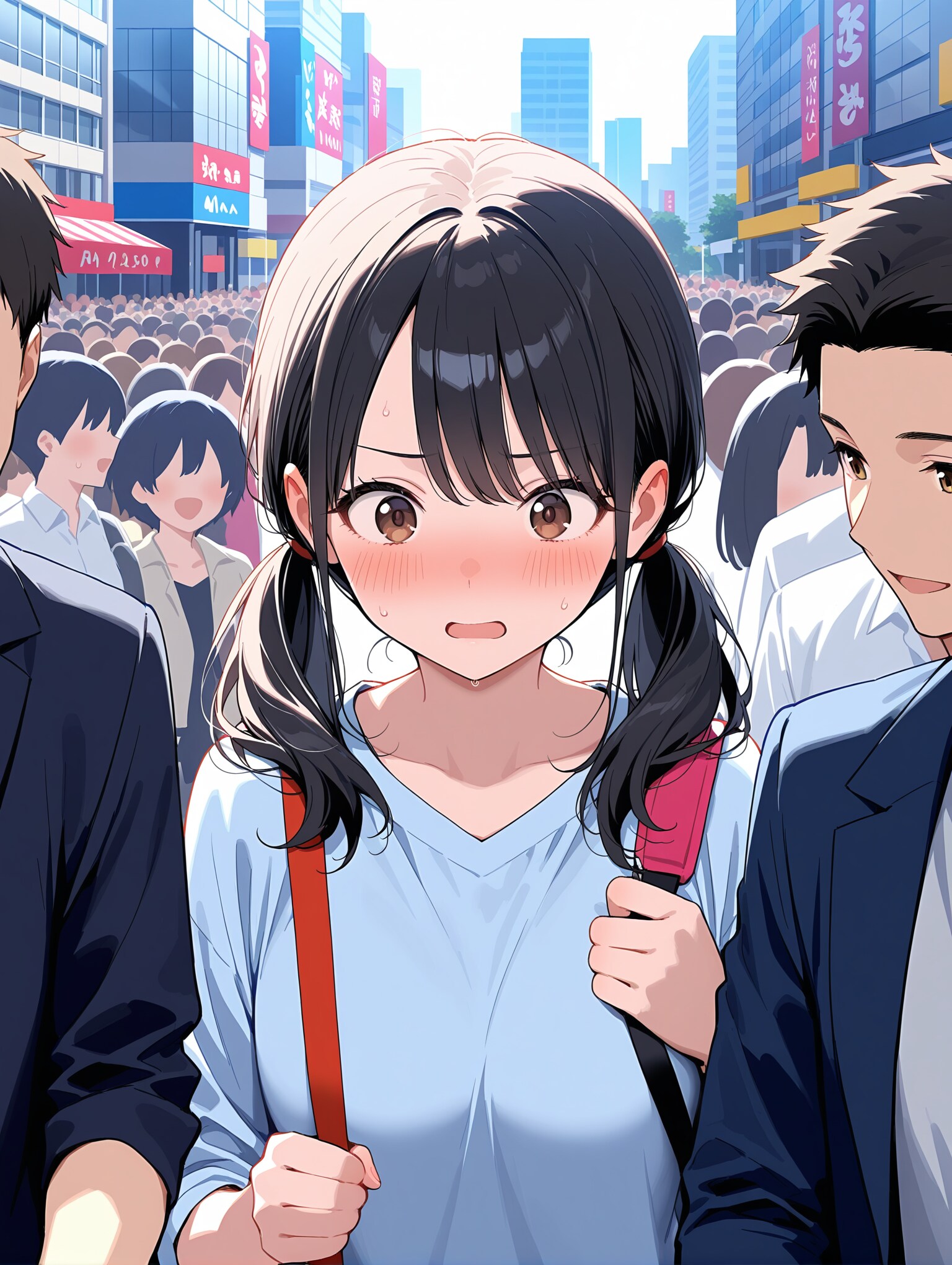 都会は人多過ぎ