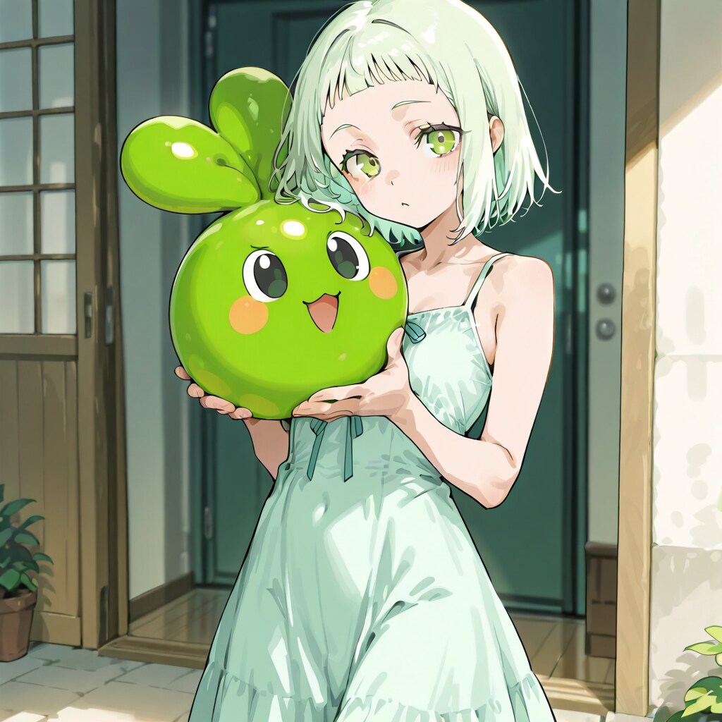 DAISYちゃんと 緑玉くん | の人気AIイラスト・グラビア