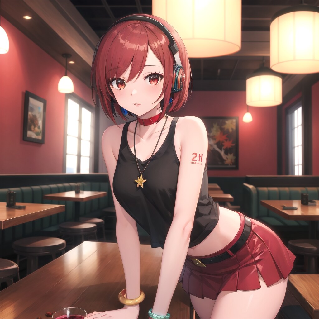 MEIKO　喫茶店でバイト