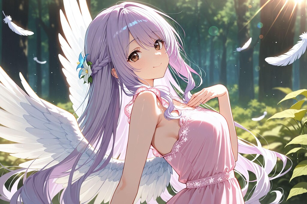 天使さん頑張ります