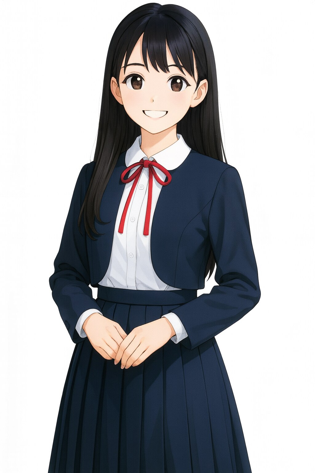 制服ボレロ（習作） | の人気AIイラスト・グラビア