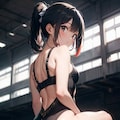 動けるお尻（レオタード） 6枚目