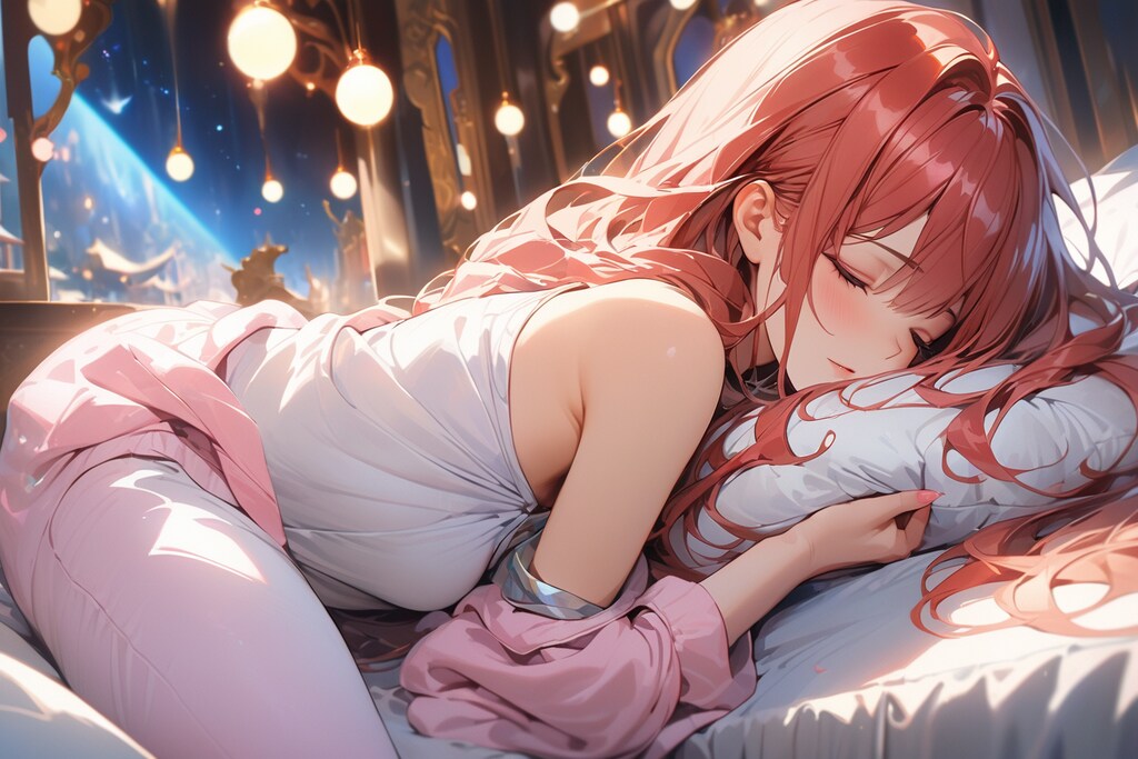 天使さん頑張った後の休日