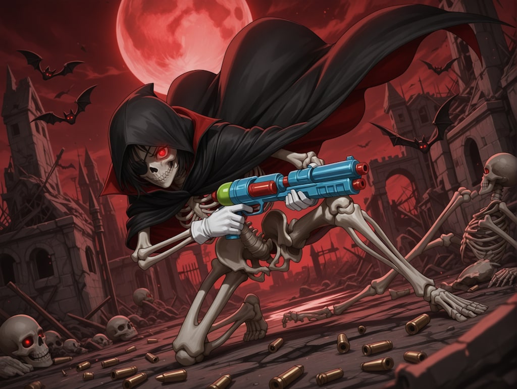 何を企む髑髏マン