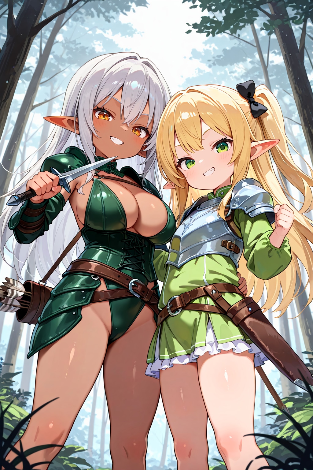 エルフの森のメスガ騎士！