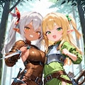 エルフの森のメスガ騎士！ 2枚目