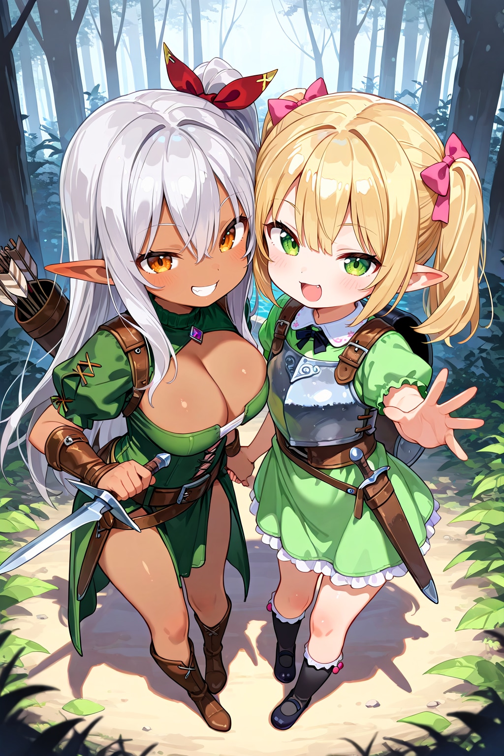 エルフの森のメスガ騎士！