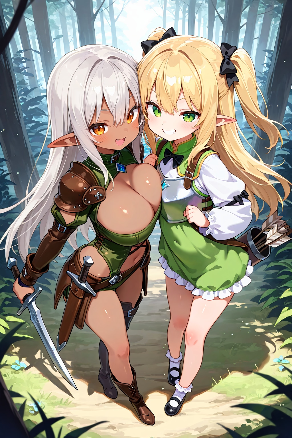 エルフの森のメスガ騎士！