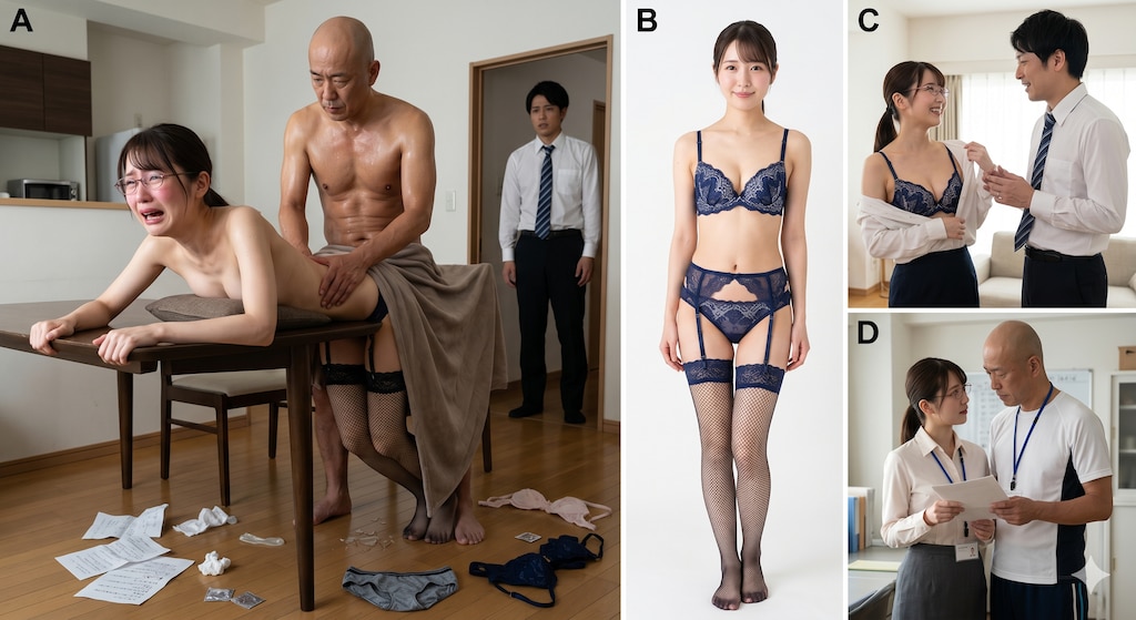 夫に内緒で…眼鏡2（Geminiの実力）