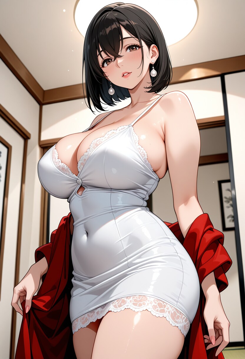 曲線美とキャミソール