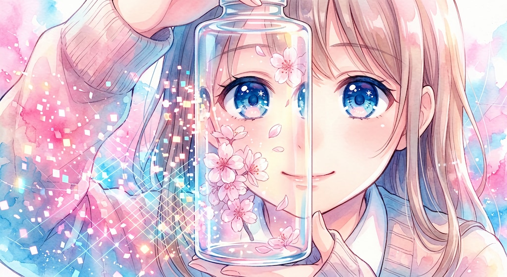 雪どけ肌を焦がす瓶の中の小さな春