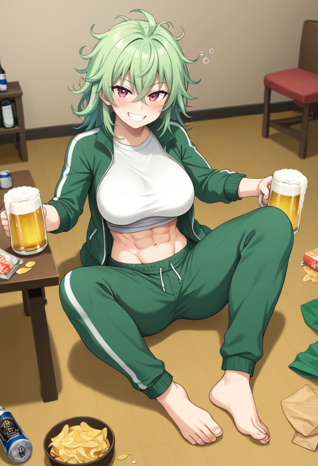 【今日の腹筋】飲んだくれ