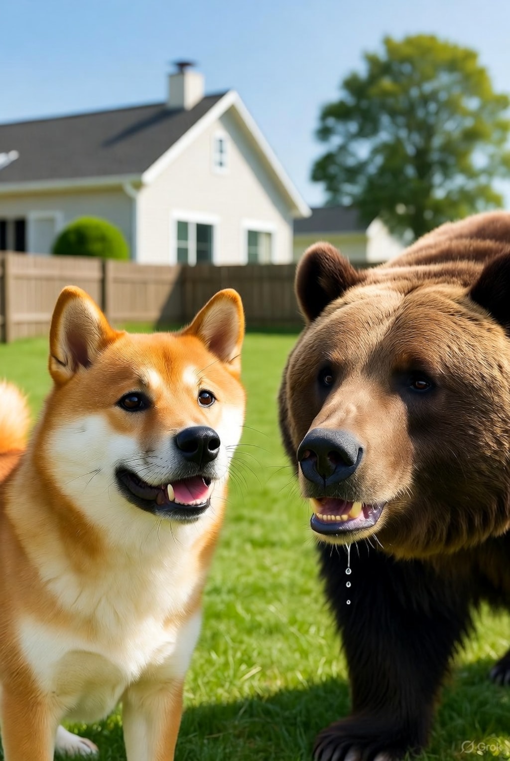 熊「わぁい餌だぁ♪」