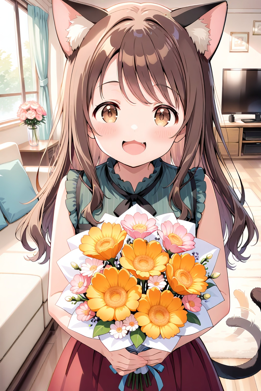 ネコ娘のちーちゃん🐈✨１４ | の人気AIイラスト・グラビア