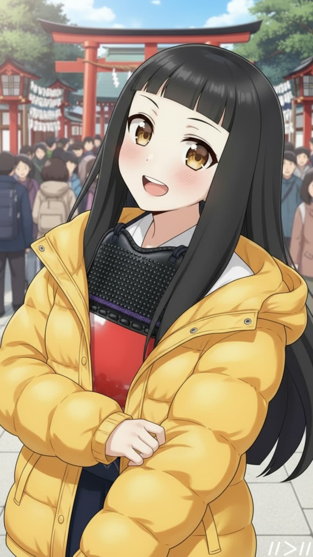 元旦稽古の朝に