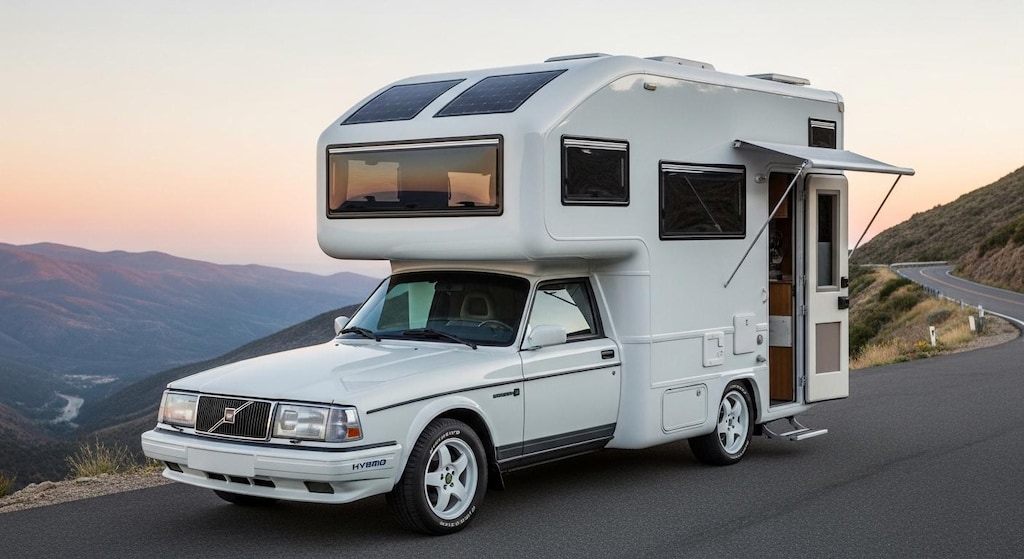 ボルボ240キャンピングカー