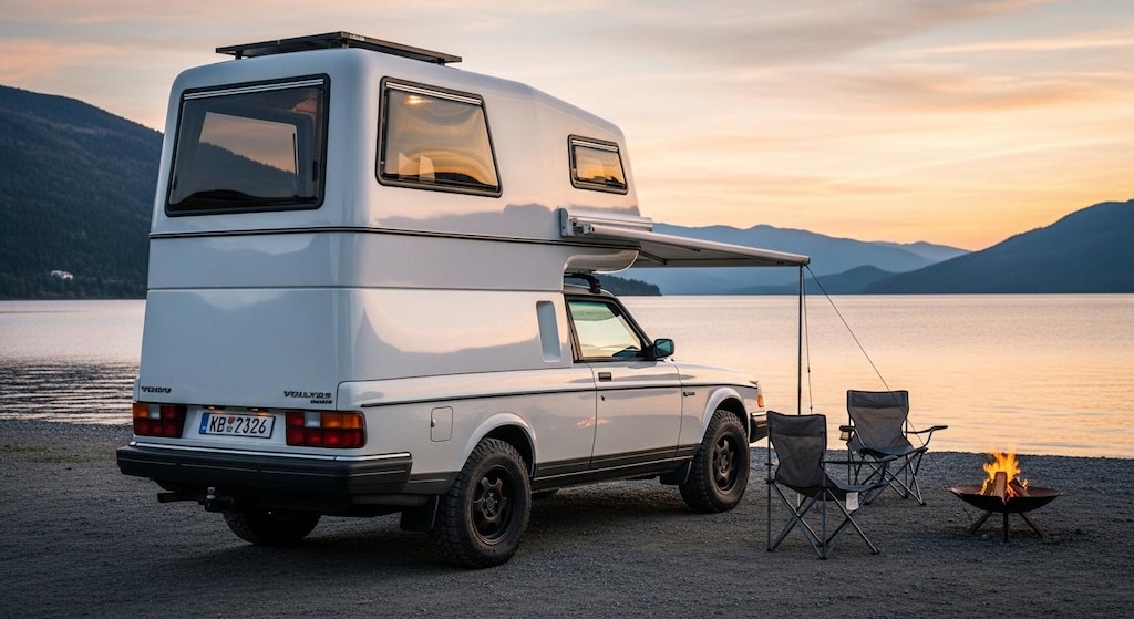 ボルボ240キャンピングカー
