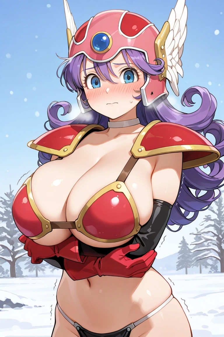 寒がりな女戦士(DQ3)と強がりな女遊び人(DQ3)