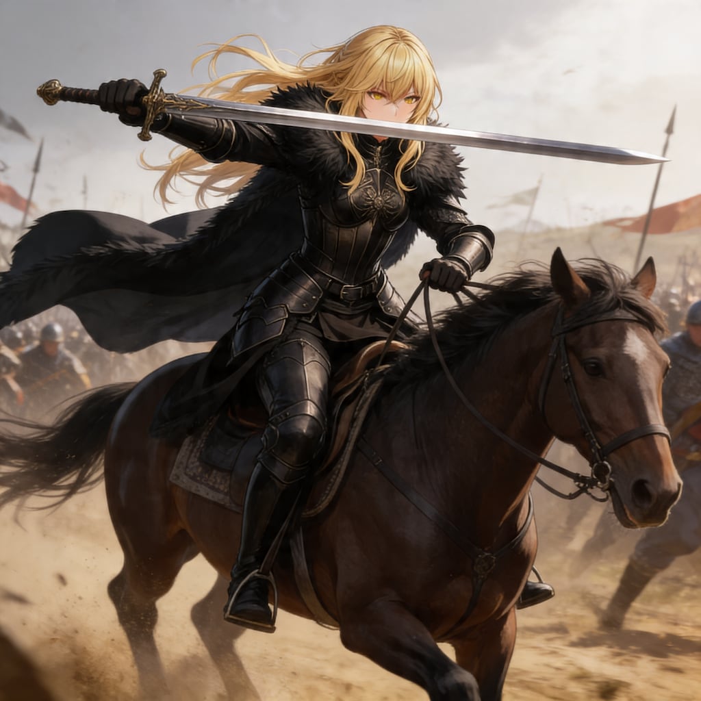 ブロンドの女騎士さん963