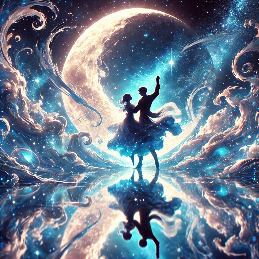 [曲付き]月夜のダンス | の人気AIイラスト・グラビア