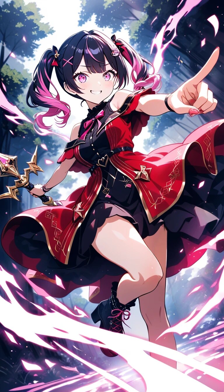異世界DAYS.7『さあ、華麗なる電撃魔法をお見舞いよ！』＆『あー、すっきりした！　あたしの魔法って巻き添え喰らうから、付き合ってくれる人、いないのよね☆』ヒバナ（魔術士）