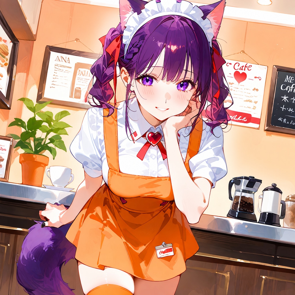 ナナ　☕店員　「来てくれたんだね✨」