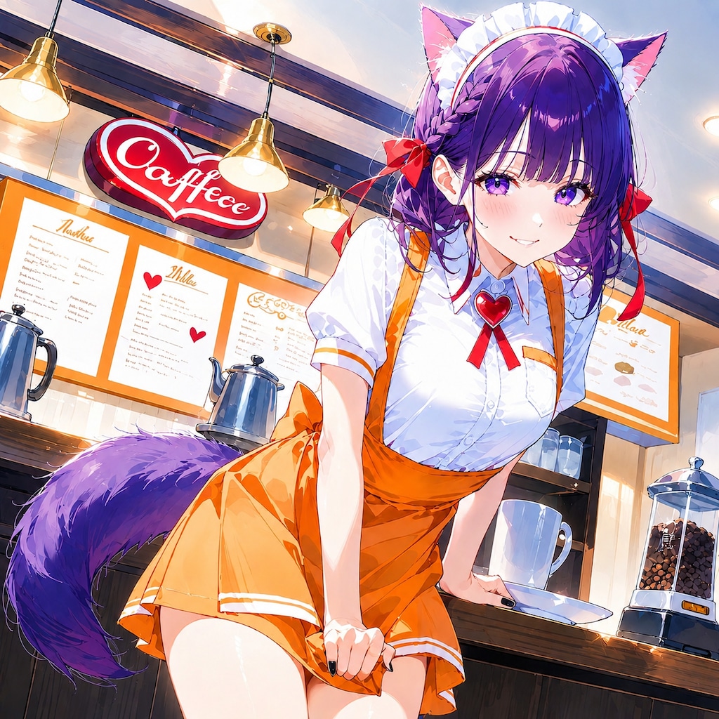 ナナ　☕店員　「来てくれたんだね✨」