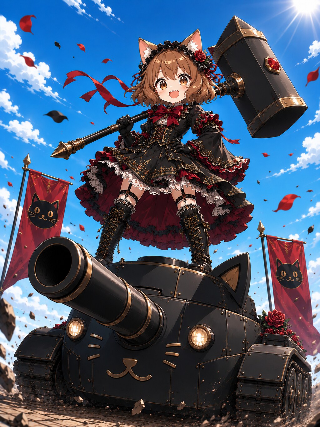 またせたニャ！