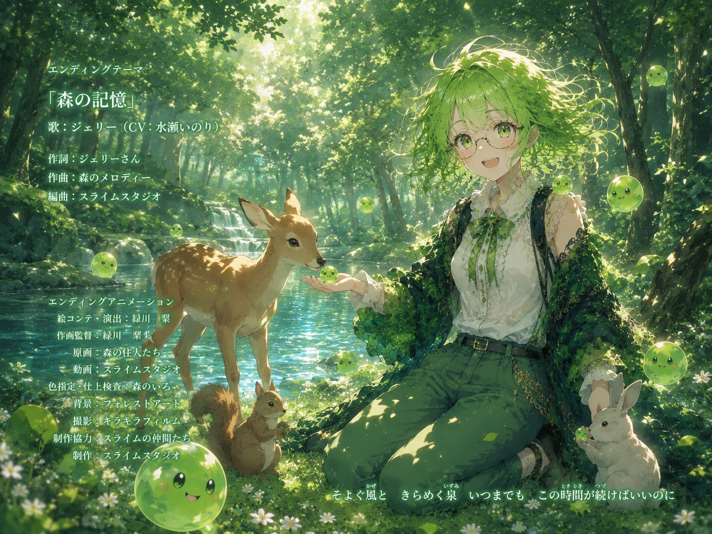 ジェリーさんズボン姿初めてかも