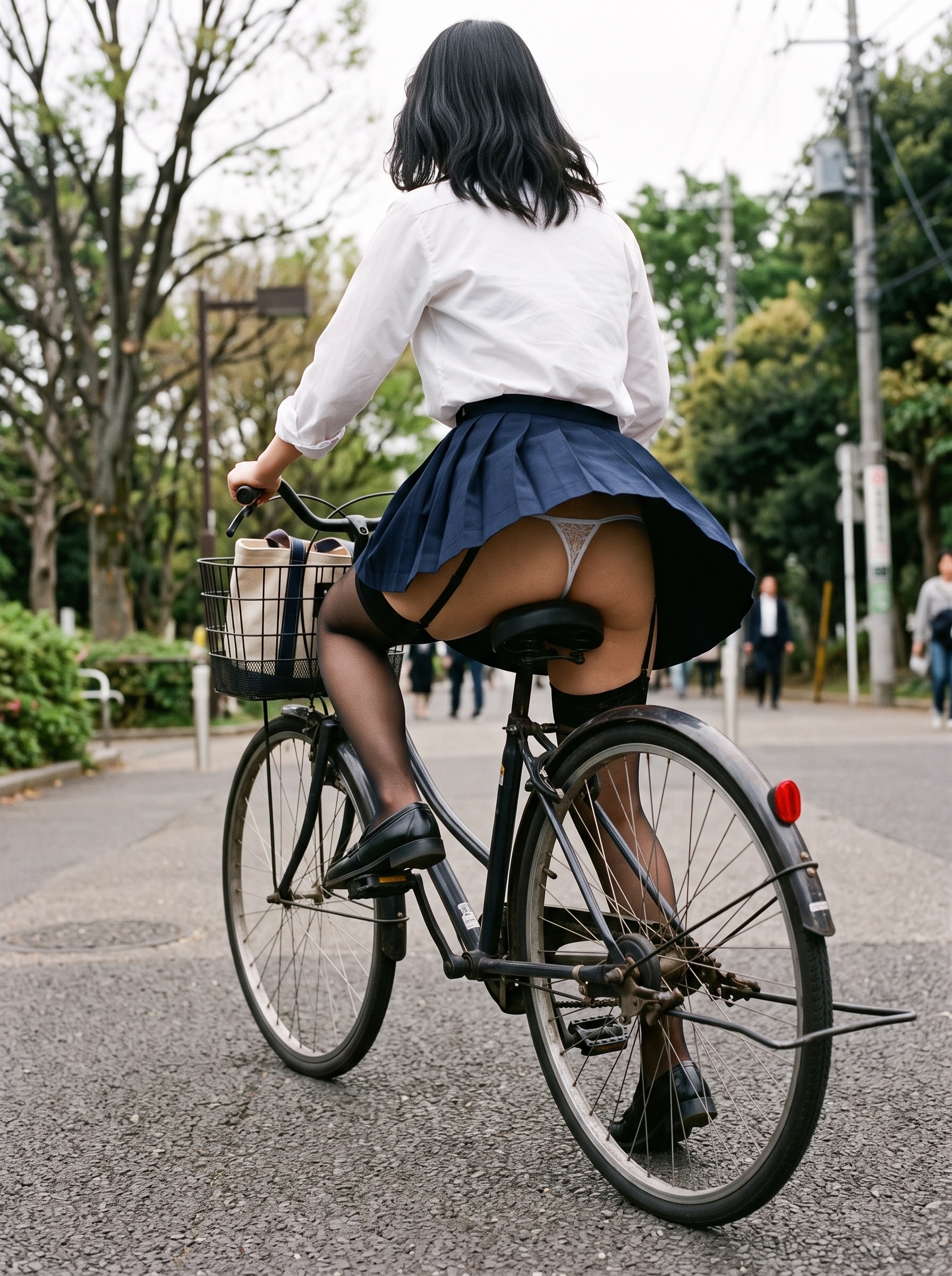 地元密着企業だとお使いも自転車で忙しい