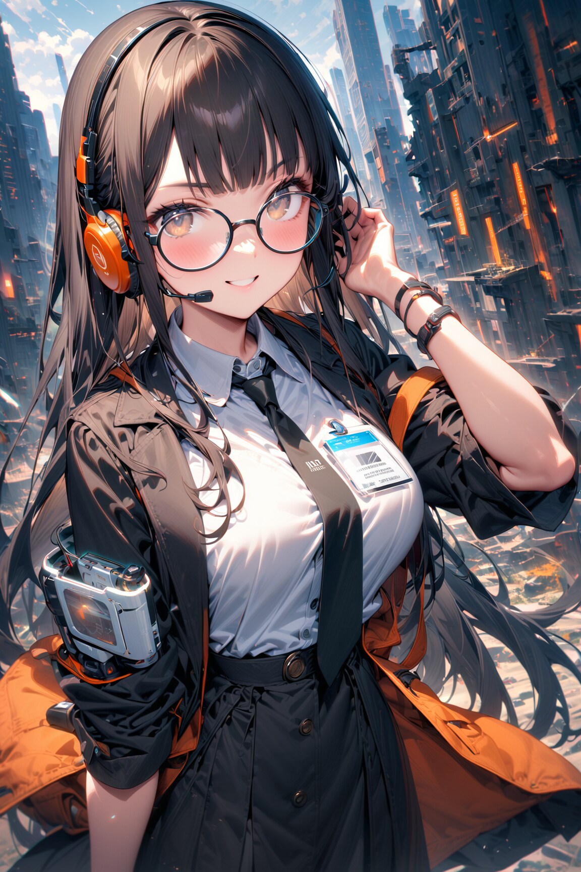 黄昏梟：先遣隊 | の人気AIイラスト・グラビア