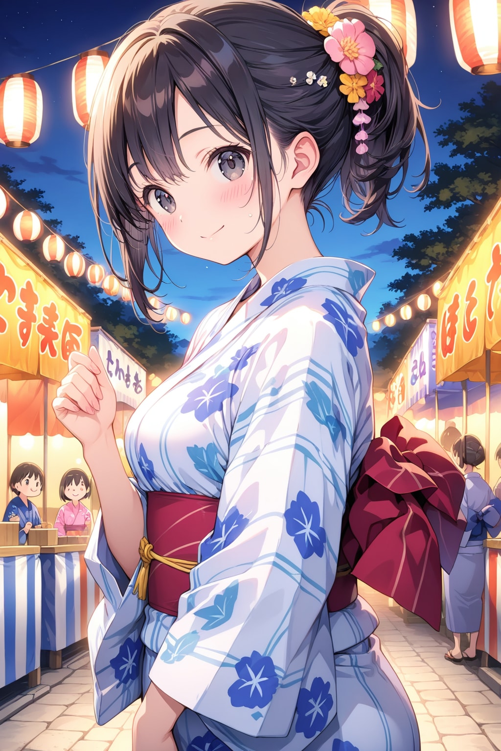 夏祭り安木
