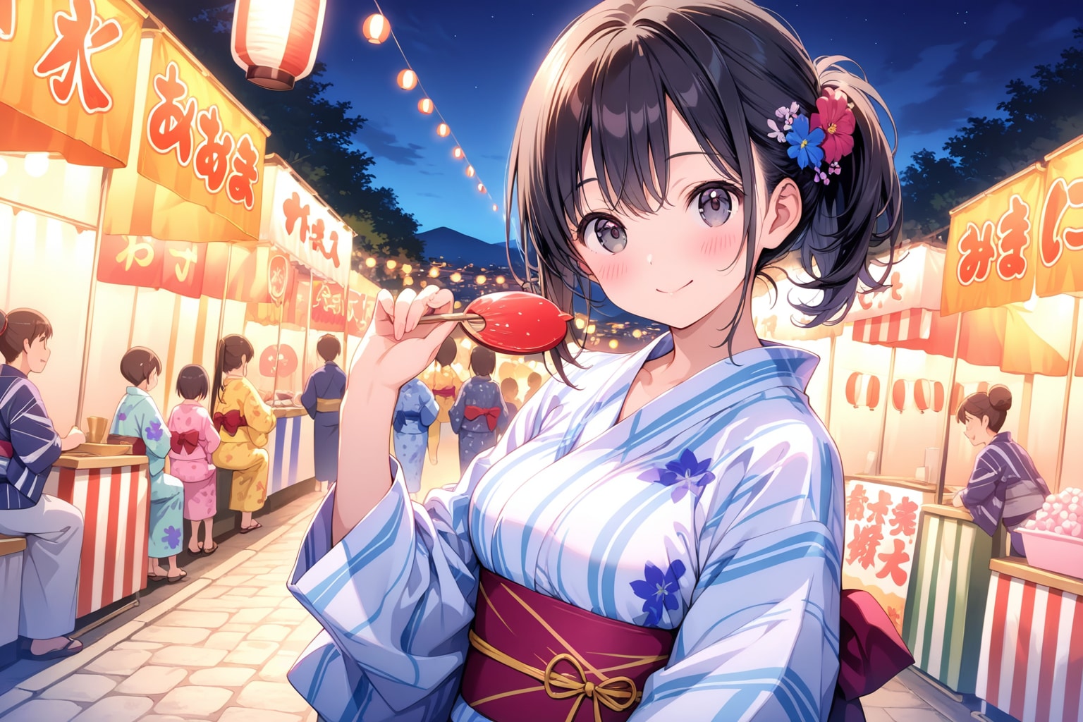 夏祭り安木