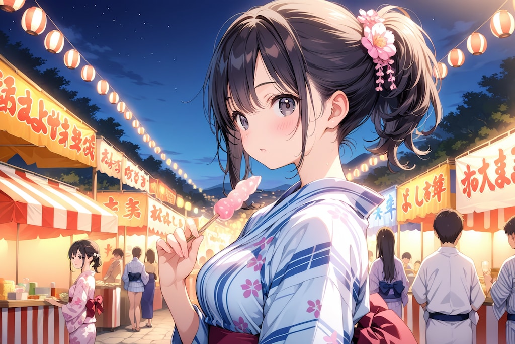 夏祭り安木