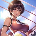 バレーボール美女 5枚目