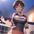 バレーボール美女 4枚目