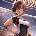 バレーボール美女 8枚目