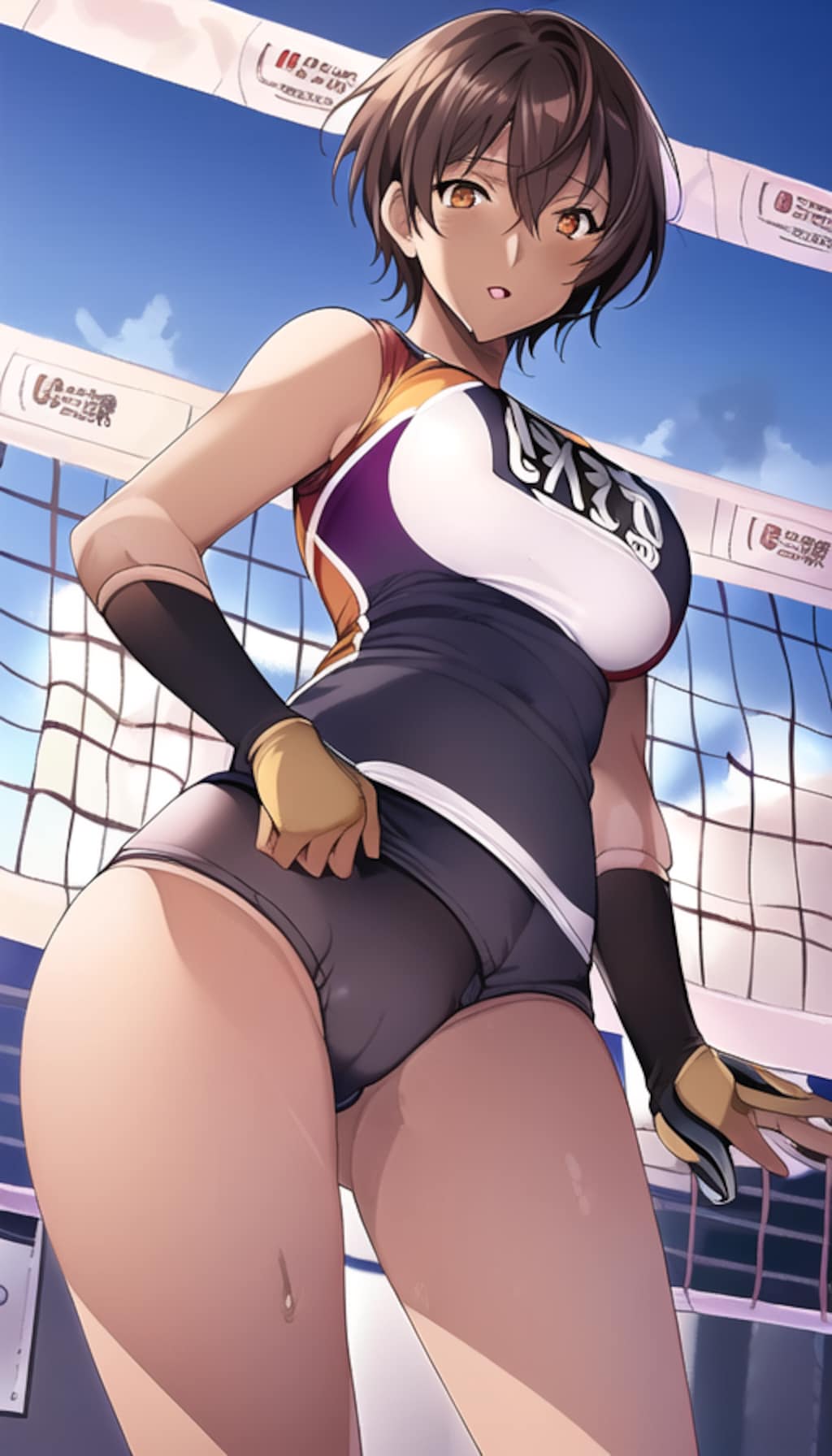 バレーボール美女