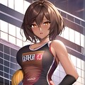 バレーボール美女 9枚目
