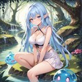 青スライムさん写真集 2枚目