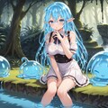 青スライムさん写真集 7枚目