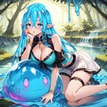 青スライムさん写真集 9枚目