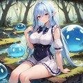 青スライムさん写真集 3枚目