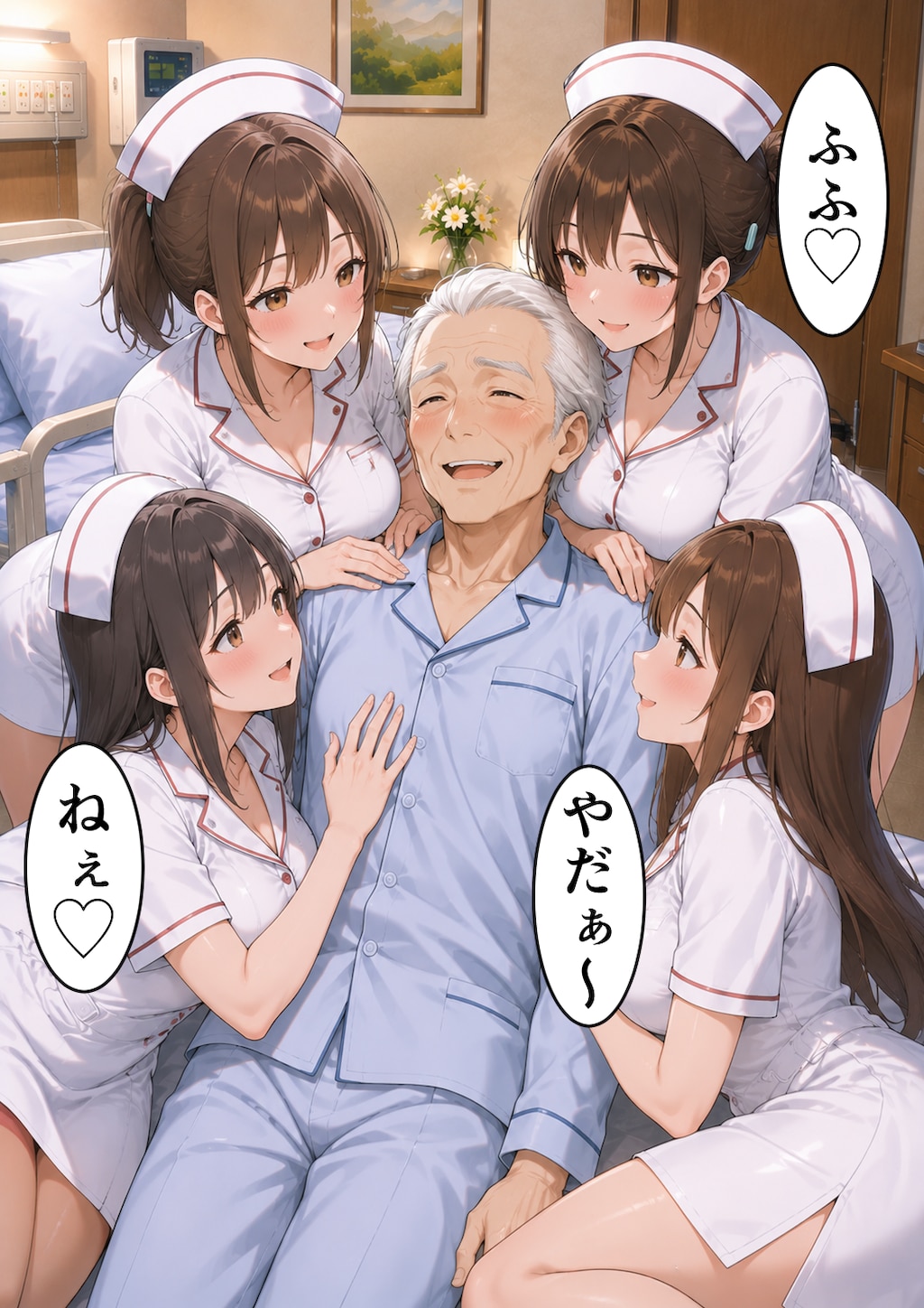 なぜかナースにモテるじじい